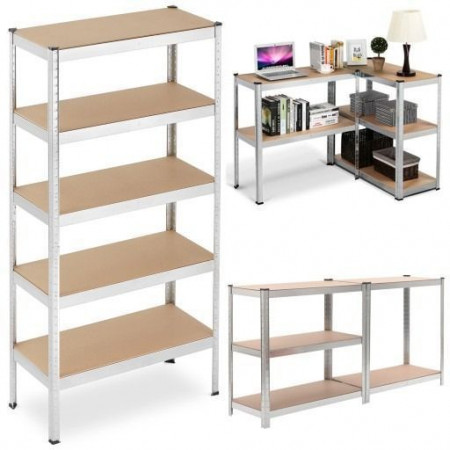 Стелаж складський металевий 180x90x40см плита 4см Вага 14.5кг