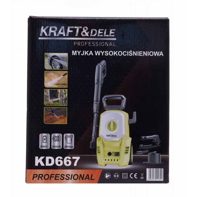 Мийка високого KRAFT&DELE KD667 2500W 250BAR