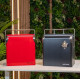 Портативний туристичний стальний холодильник в ретро стилі 13 л ESTI&ESTA CM-3200-A-MP червоний автохолодильник