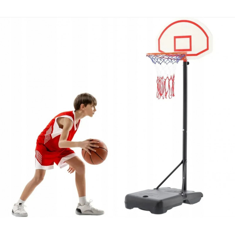 Регульована баскетбольна стійка з кошиком висота 165-240 см Garden Line TIS7499