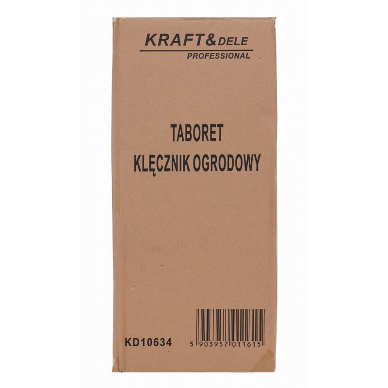 Табурет складной для огорода с органайзером Kraft&Dele KD10634