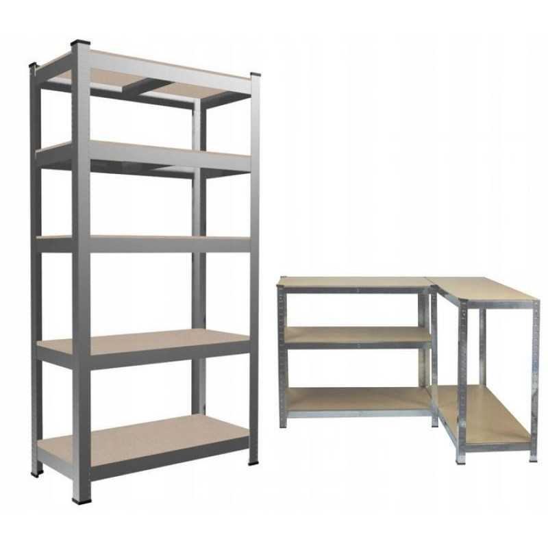 Стелаж складський металевий 180x90x40см плита 4см Вага 29кг 2шт в коробці