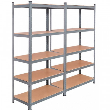 Стелаж складський металевий 180x90x40см плита 4см Вага 29кг 2шт в коробці