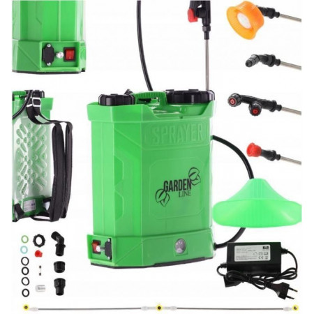 Обприскувач акумуляторний 10л Garden line AOK1626