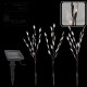 Уличный фонарь на солнечной батарее, набор 3 веток 60 см, 60 LED Garden Line SOL6094