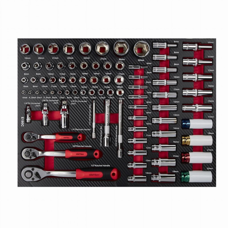 Тележка с инструментами Kraft&Dele KD1068, 299 шт
