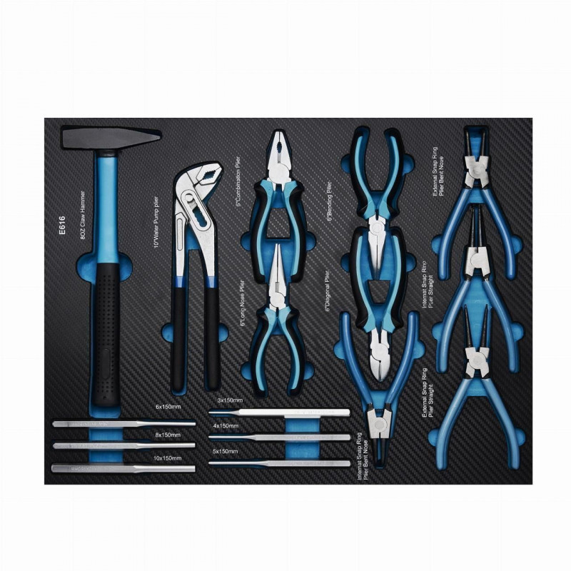 Візок з інструментами Kraft&Dele KD1069, 309 шт