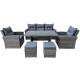 Комплект садових меблів Garden Line ABI3347 MARINNE III Сірий