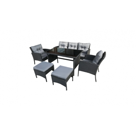 Комплект садових меблів Garden Line ABI7541 Чорний