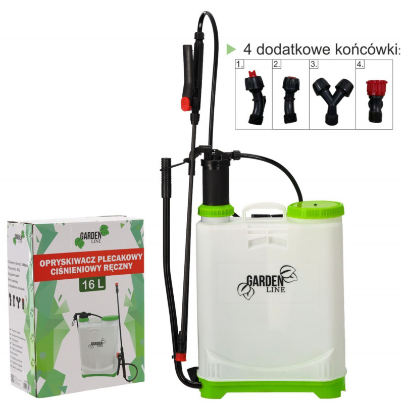 Опрыскиватель садовый ранцевой 16 л. Garden line AOK5061