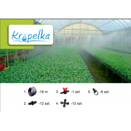 Cистема туманоутворення Kropelka (18кв.м) VS 0018