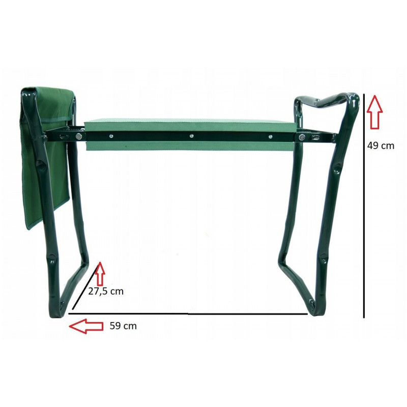 Садовий табурет 58 Х 28 Х 13 СМ GARDEN LINE GWI3632