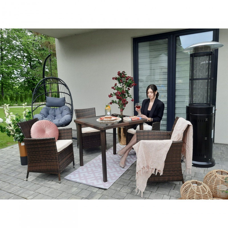 Комплект садових меблів Garden Line VADUZ Коричневий SAD9590