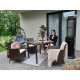 Комплект садових меблів Garden Line VADUZ Коричневий SAD9590