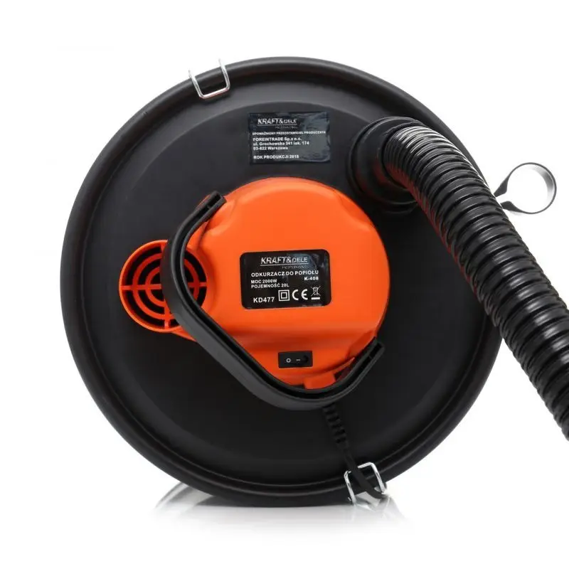 Пылесос для камина Kraft&Dele KD477 2000 Вт, 20 л