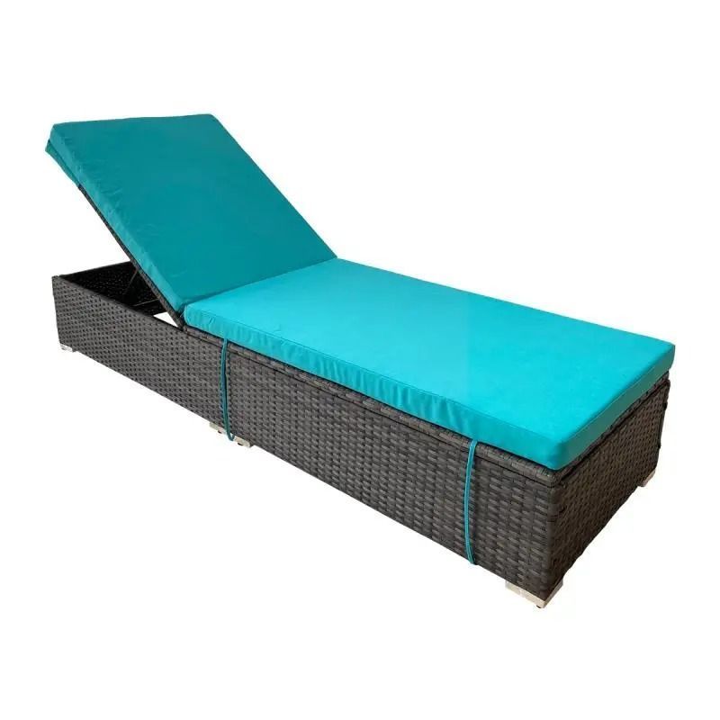 Шезлонг раскладной Garden Line ABI3548, синий