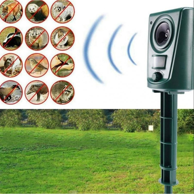 Ультразвуковий відлякувач тварин Bass Polska BH 60110