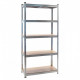 Стеллаж металлический на 5 полок 180 X 90 X 40 см 175кг MIR-RMG175