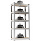Стеллаж металлический на 5 полок 180 X 90 X 40 см 175кг MIR-RMG175