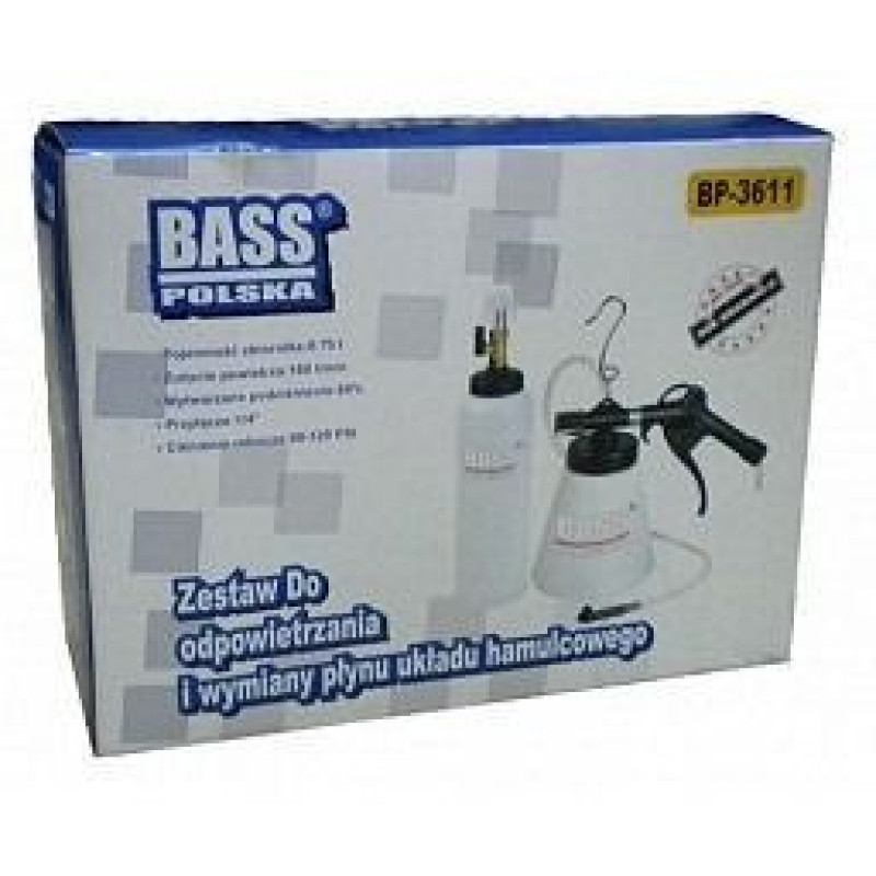 Набір для прокачування і заміни гальмівної рідини Bass Polska 3611