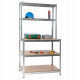 Стеллаж металлический 100x30/60x180 150 кг Mirpol MIR-RMG-N150
