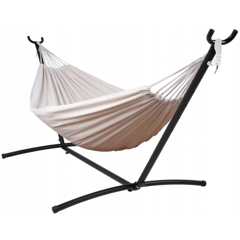 Стойка для гамака 260х107х100 см GardenLine HAM2535, черная