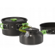 Набір туристичного металевого посуду для походів Garden Line CAM6834