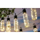 Вулична гірлянда на сонячній батареї 3,8 м 10 LED GardenLine SOL3668