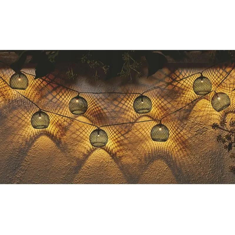 Вулична гірлянда на сонячній батареї 3,8 м 10 LED Garden Line SOL3651