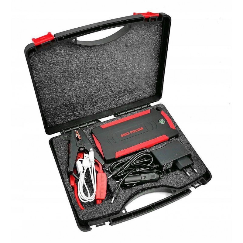 Пусковий пристрій Jump Starter 500A/1000A Повербанк 19000 mAh Bass Polska 5963