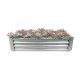 Висока грядка прямокутна оцинкована, 240х120х30 см Garden Line ZAK8304