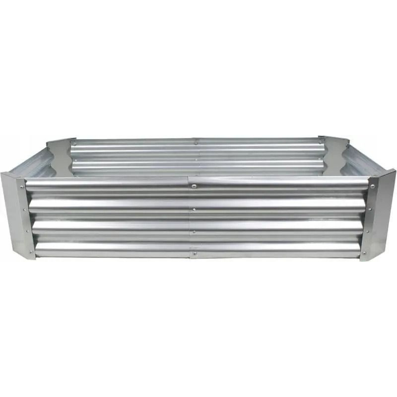 Висока грядка прямокутна оцинкована, 240х120х30 см Garden Line ZAK8304