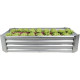 Висока грядка прямокутна оцинкована, 240х120х30 см Garden Line ZAK8304