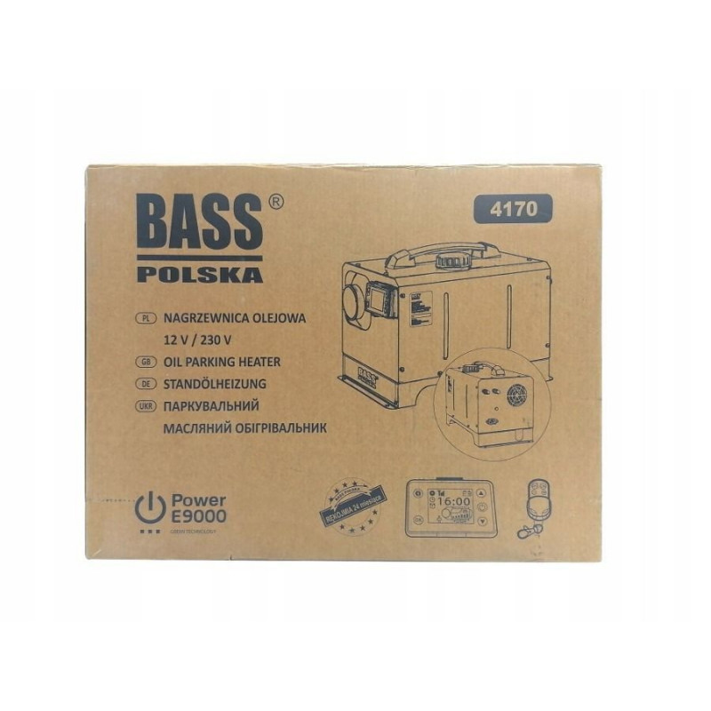 Дизельный обогреватель WEBASTO 9 Kwt 12В/230В Bass Polska 4170