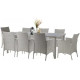 Комплект садових меблів Garden Line ABI3661 Сірий