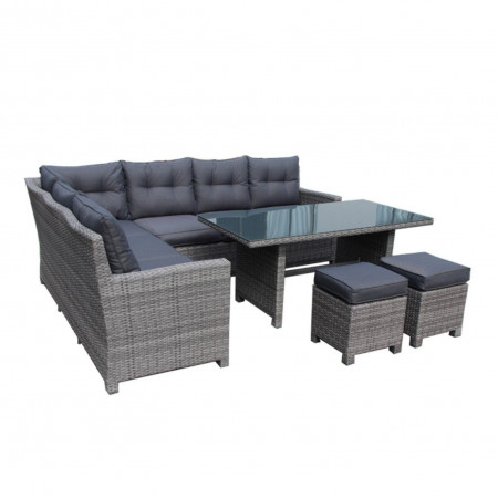 Комплект садових меблів Garden Line MARINNE Сірий ABI3453