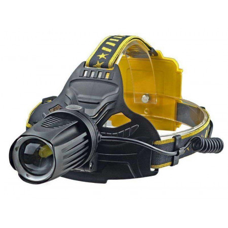 Налобний ліхтар Rablex WD144, W643, 3х18650, ЗУ MicroUSB, P50 LED, Zoom