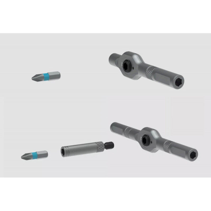 Набір інструментів викрутка + біти / DUKA ATuMan Screwdriwer Set 24 в 1 / 8065