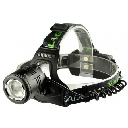 Налобний ліхтар Bailong BL-2177-T6, Акумулятор, USB