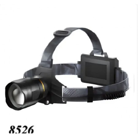 Налобний ліхтар Bailong BL-8075-2-GT100, 2x18650, зум, ЗУ microUSB