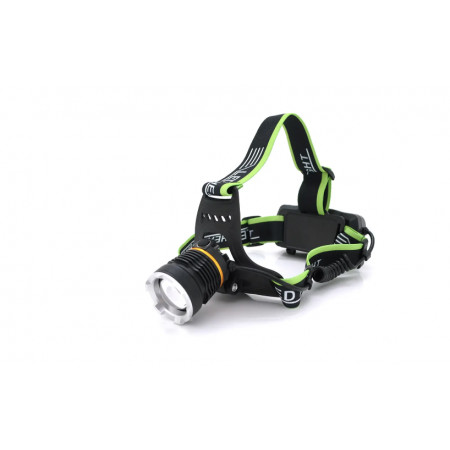 Налобний ліхтар Bailong BL-A7-P50, 2x18650, зум, ЗУ microUSB