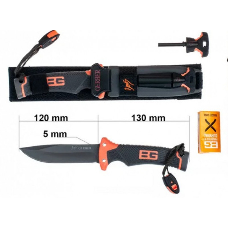 Ніж мисливський Bear Grylls Gerber BG 1968-55