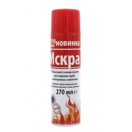 Газ для запальничок Іскра 270 мл