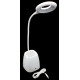 Настольная LED лампа аккумуляторная на 18650/microUSB (сенсорный выключатель) 1128 - WD477