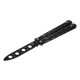 Ніж метелик Тренувальний Benchmade F-893 Black