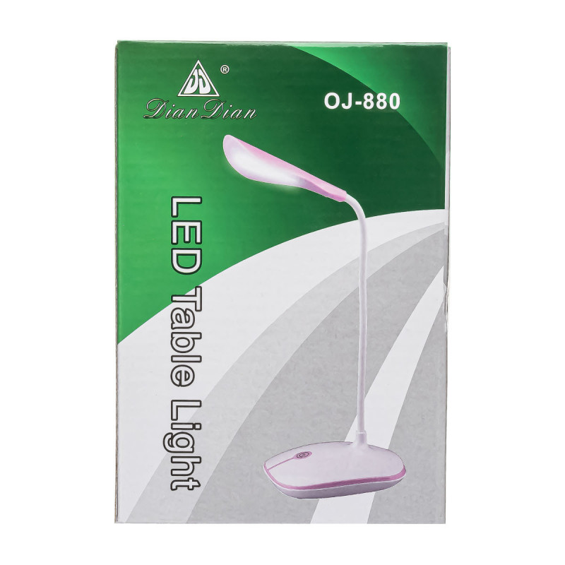 Настольная LED лампа акум. OJ-880, microUSB (сенсорный выключатель)