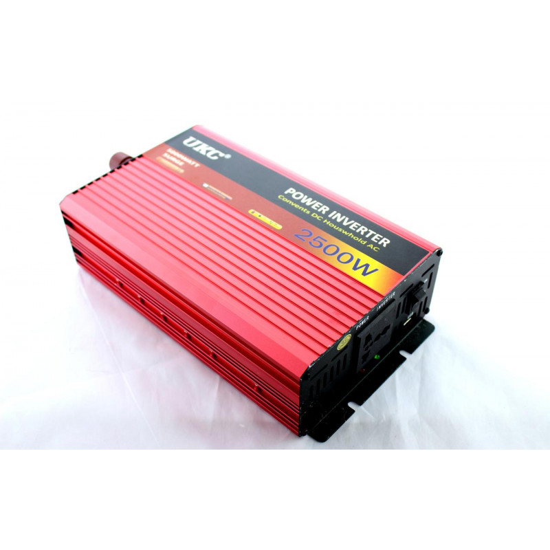 Інвертор перетворювач UKC AC/DC AR 2500W 12V / 3052