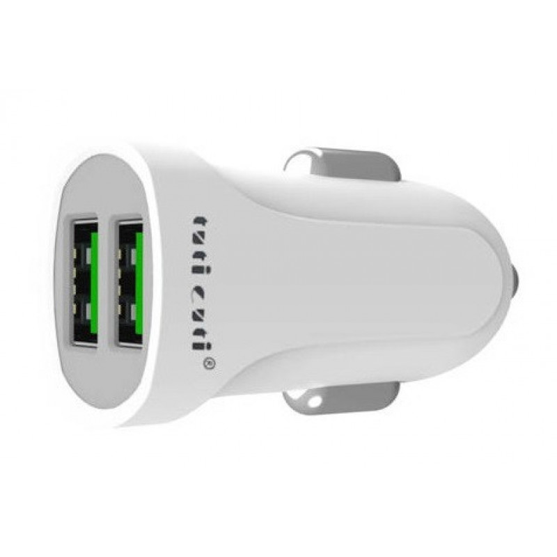 Автомобільне зарядне пристрій USB x 2 Dekkin DK-343, MicroUSB, DC5V-3.4A