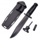 Ніж мисливський Leatherneck S/F чорний 2014, 29 см