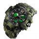 Часы наручные SKMEI 1155BCMGN, GREEN CAMO, 9733
